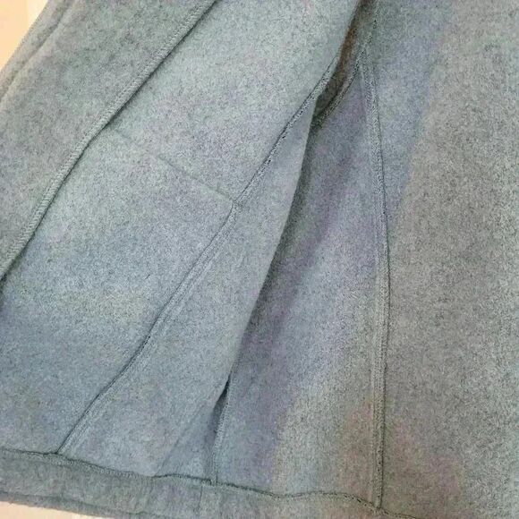 Royal Robbins Women's Heather Blue Polyester Felted Zip Front Vest - Picture 5 of 9